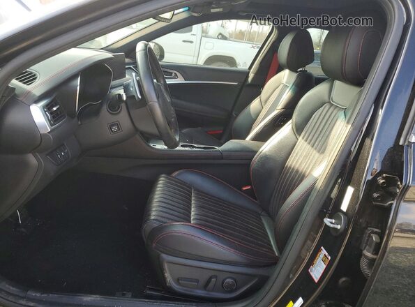 KMTG34TA6PU106782 2023 GENESIS G70 Черный Вид панели приборов