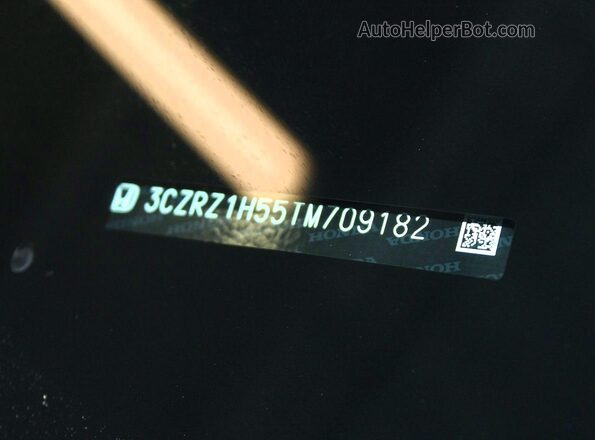 3CZRZ1H55TM709182 2026 HONDA HR-V Серый Вид задней части салона