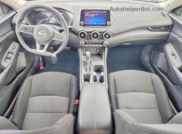 3N1AB8CV2SY234821 2025 NISSAN SENTRA Gray Widok deski rozdzielczej