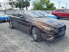 2020 Infiniti Q50 3.0t Luxe Темно-бордовый vin: JN1EV7AP0LM200498