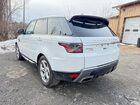 2019 Land Rover Range Rover Sport Hse Белый vin: SALWR2RV8KA420377