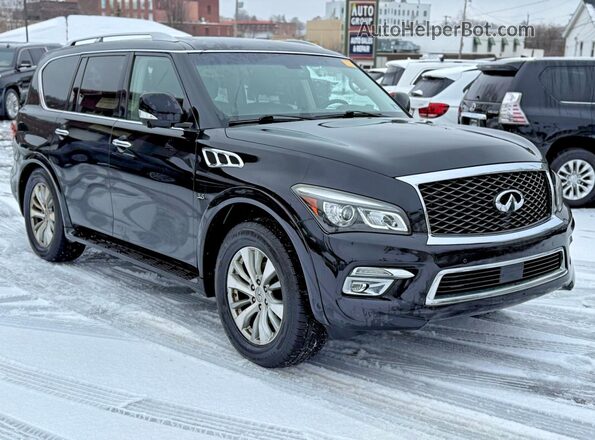 JN8AZ2NE9H9154342 2017 INFINITI QX80 Черный Вид спереди
