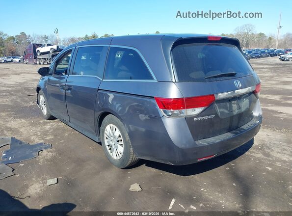 5FNRL5H20HB001003 2017 HONDA ODYSSEY Серый Задняя левая четверть