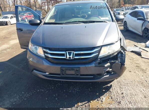 5FNRL5H20HB001003 2017 HONDA ODYSSEY Серый Вид щитка приборов
