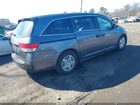 2017 Honda Odyssey Lx Серый vin: 5FNRL5H20HB001003