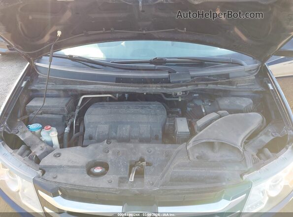 5FNRL5H24HB017088 2017 HONDA ODYSSEY Синий Вид сзади