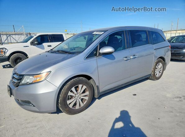 5FNRL5H30HB015279 2017 HONDA ODYSSEY Серебряный Передняя левая четверть
