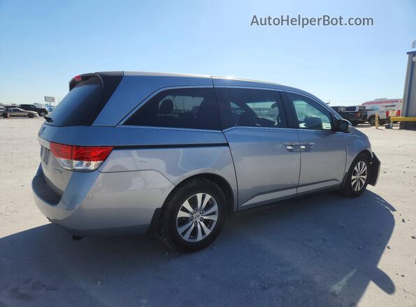5FNRL5H30HB015279 2017 HONDA ODYSSEY Серебряный Задняя правая четверть