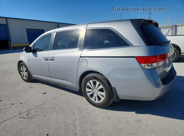 5FNRL5H30HB015279 2017 HONDA ODYSSEY Серебряный Задняя левая четверть