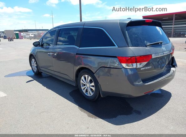5FNRL5H35HB001782 2017 HONDA ODYSSEY Gray Tył lewy