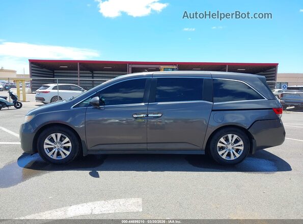 5FNRL5H35HB001782 2017 HONDA ODYSSEY Gray 