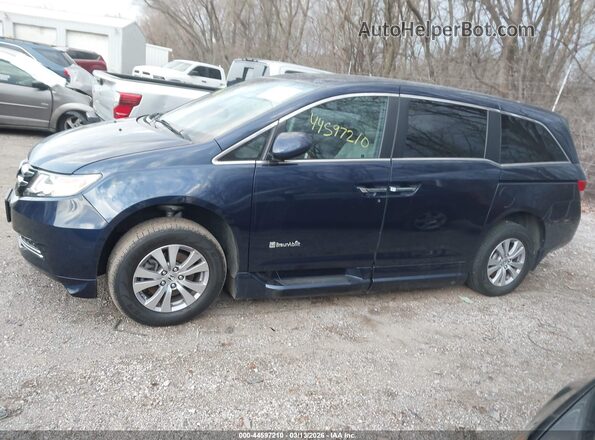5FNRL5H62HB020798 2017 HONDA ODYSSEY Blue Панорамний вид салону 360°