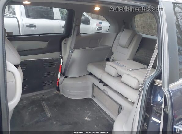 5FNRL5H62HB020798 2017 HONDA ODYSSEY Blue Вид наклейки з VIN-кодом