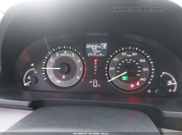 5FNRL5H62HB020798 2017 HONDA ODYSSEY Blue Вид задніх сидінь