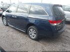 2017 Honda Odyssey Ex-l Blue vin: 5FNRL5H62HB020798