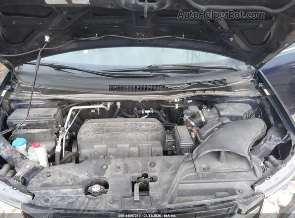 5FNRL5H62HB020798 2017 HONDA ODYSSEY Blue Вид ззаду