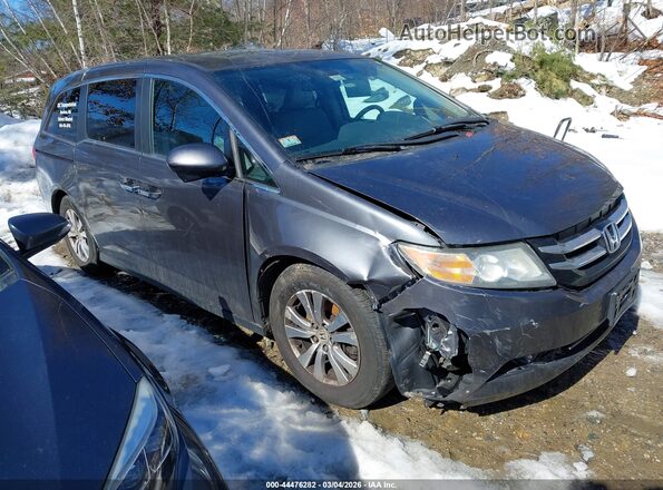 5FNRL5H64GB129679 2016 HONDA ODYSSEY Серый Передняя правая четверть