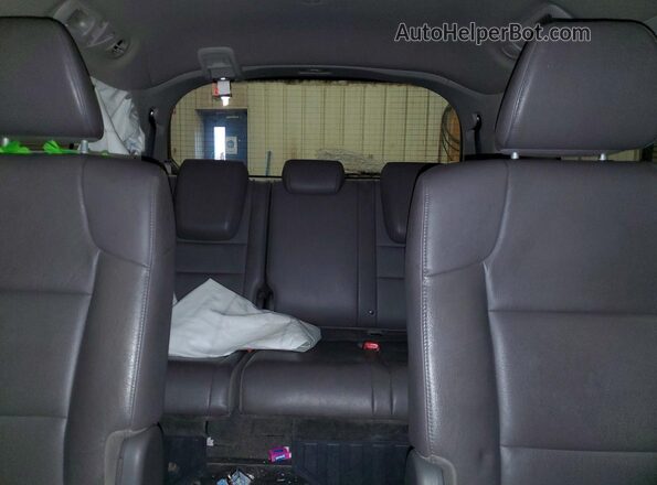 5FNRL5H64HB013853 2017 HONDA ODYSSEY Серый Вид задних сидений