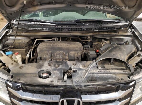 5FNRL5H64HB013853 2017 HONDA ODYSSEY Серый Вид подкапотного пространства