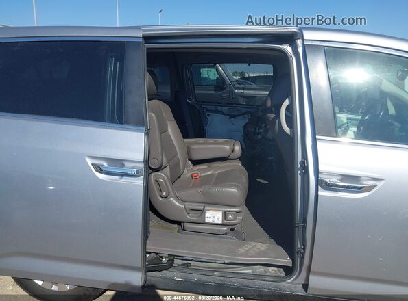 5FNRL5H64HB021127 2017 HONDA ODYSSEY Gray Vista de la etiqueta del VIN