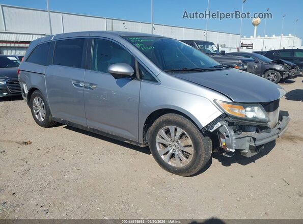 5FNRL5H64HB021127 2017 HONDA ODYSSEY Gray Delantero derecho