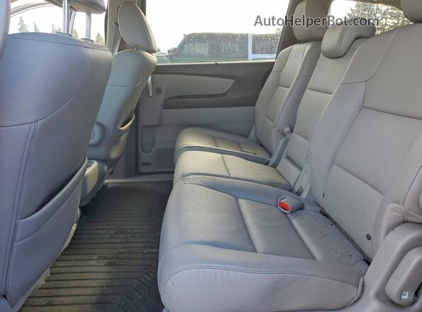 5FNRL5H66HB022442 2017 HONDA ODYSSEY Серебряный Вид задней части салона