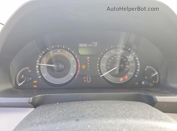 5FNRL5H66HB022442 2017 HONDA ODYSSEY Серебряный Вид щитка приборов