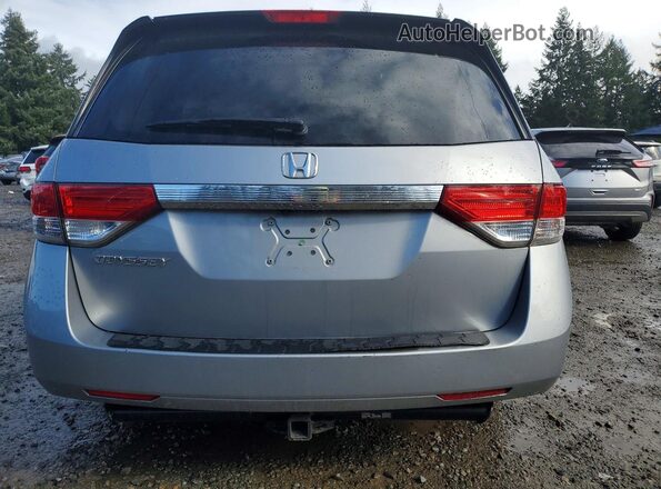 5FNRL5H66HB022442 2017 HONDA ODYSSEY Серебряный Вид сзади