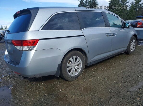 5FNRL5H66HB022442 2017 HONDA ODYSSEY Серебряный Задняя правая четверть