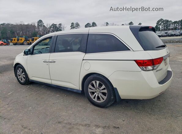 5FNRL5H67HB013393 2017 HONDA ODYSSEY Белый Задняя левая четверть