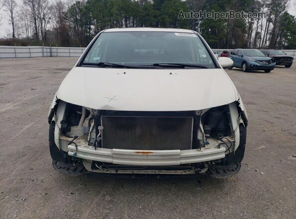 5FNRL5H67HB013393 2017 HONDA ODYSSEY Белый Вид спереди