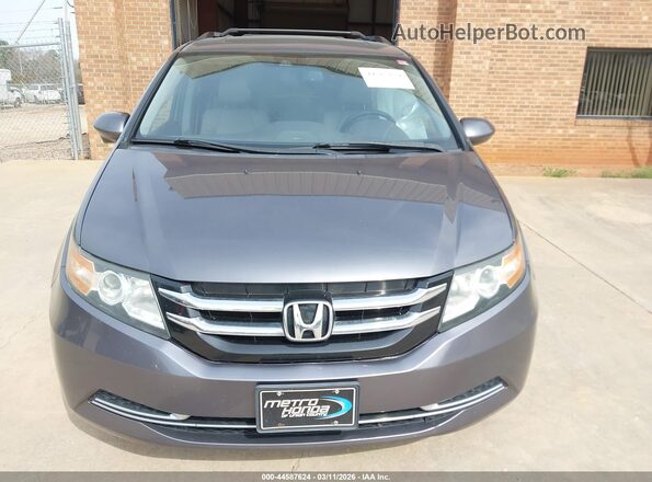 5FNRL5H69GB017105 2016 HONDA ODYSSEY Серый Вид щитка приборов