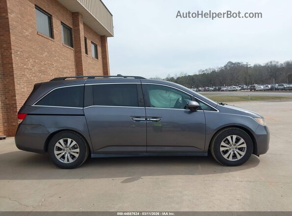 5FNRL5H69GB017105 2016 HONDA ODYSSEY Серый Вид задней части салона
