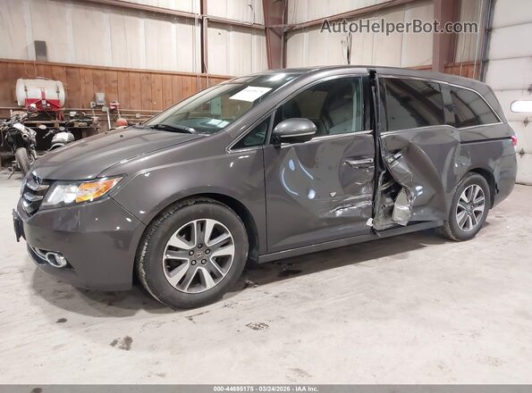 5FNRL5H97GB091679 2016 HONDA ODYSSEY Gray Front left