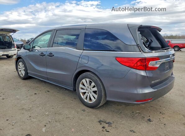 5FNRL6H20JB034787 2018 HONDA ODYSSEY Gray უკანა მარცხენა