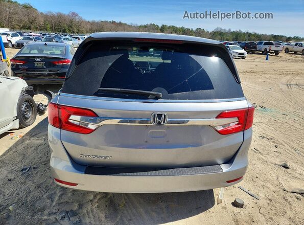 5FNRL6H20KB084025 2019 HONDA ODYSSEY Blue Вид салону спереду