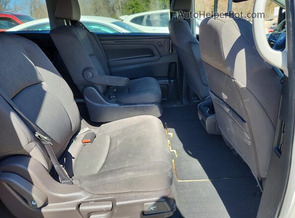 5FNRL6H20KB084025 2019 HONDA ODYSSEY Blue Вид підкапотного простору