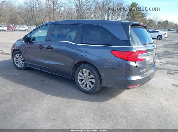 5FNRL6H20KB107450 2019 HONDA ODYSSEY Gray Tył lewy