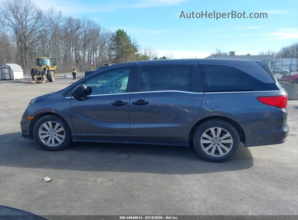 5FNRL6H20KB107450 2019 HONDA ODYSSEY Gray Widok wnętrza 360 stopni