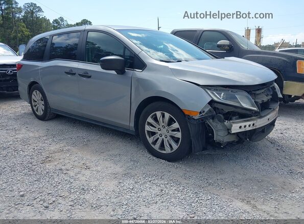 5FNRL6H2XKB037200 2019 HONDA ODYSSEY Серый Передняя правая четверть