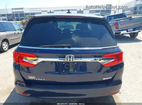 5FNRL6H50JB083658 2018 HONDA ODYSSEY Dark Blue 