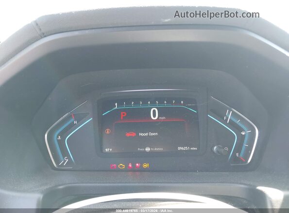 5FNRL6H50KB008279 2019 HONDA ODYSSEY Белый Вид задних сидений