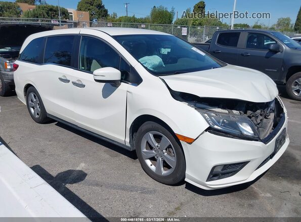 5FNRL6H50KB008279 2019 HONDA ODYSSEY Белый Передняя правая четверть
