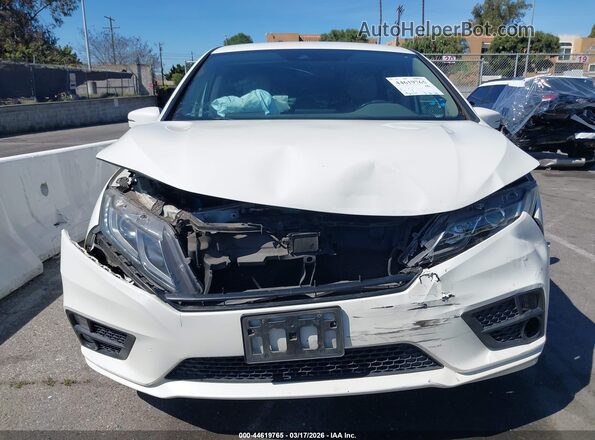 5FNRL6H50KB008279 2019 HONDA ODYSSEY Белый Вид щитка приборов