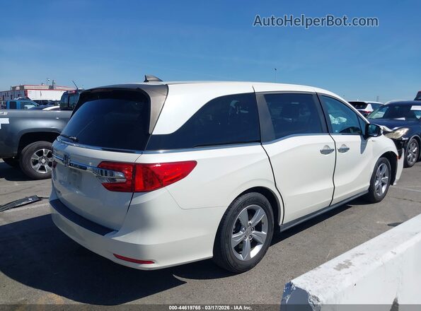 5FNRL6H50KB008279 2019 HONDA ODYSSEY Белый Вид задней части салона