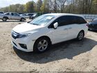 2019 Honda Odyssey Ex White vin: 5FNRL6H50KB108494