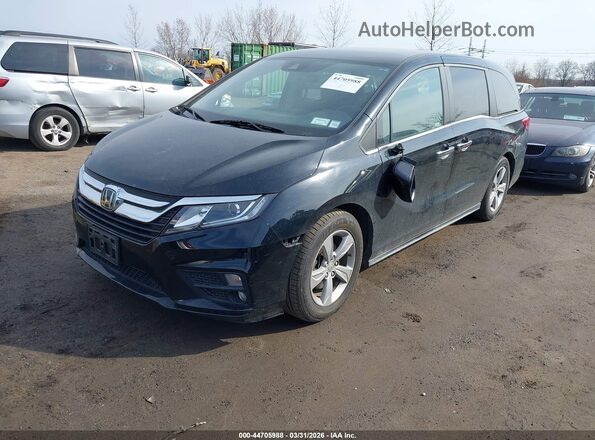 5FNRL6H50LB058259 2020 HONDA ODYSSEY Черный Передняя левая четверть