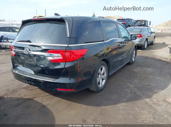 5FNRL6H50LB058259 2020 HONDA ODYSSEY Черный Задняя правая четверть