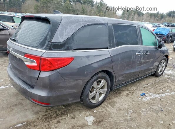 5FNRL6H51KB061475 2019 HONDA ODYSSEY Charcoal Rear right