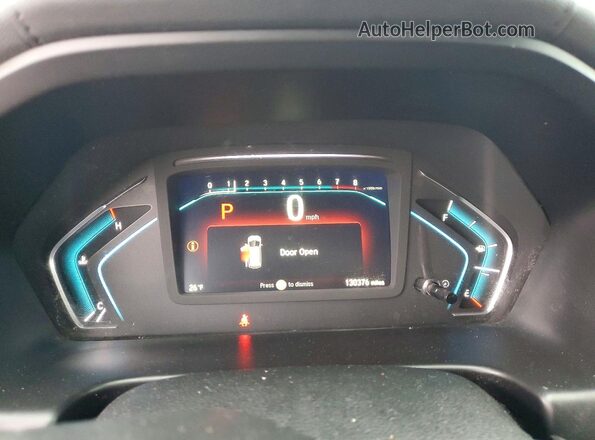 5FNRL6H51KB061475 2019 HONDA ODYSSEY Charcoal Instrument cluster view